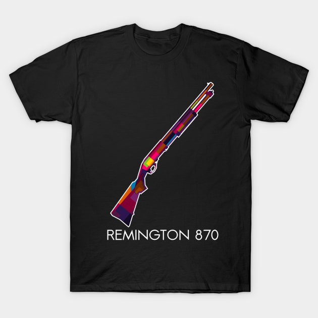 Remington 870 Tacticle T-Shirt by wpaprint